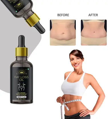 Desi Crew oil  fat loss oil for women/ belly fat reduce oil/ weight loss massage oil