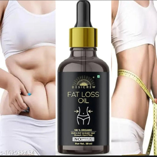 Desi Crew oil  fat loss oil for women/ belly fat reduce oil/ weight loss massage oil