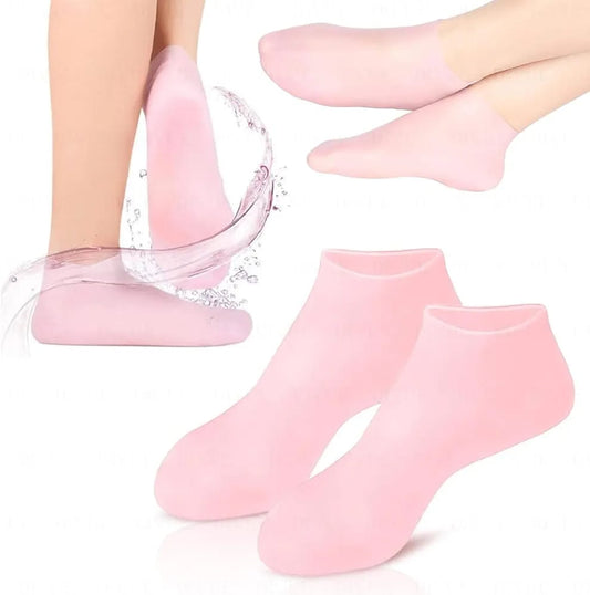 Silicon Foot Care ,Foot  Silicone Sock,  For Dry Cracked Feet Heel